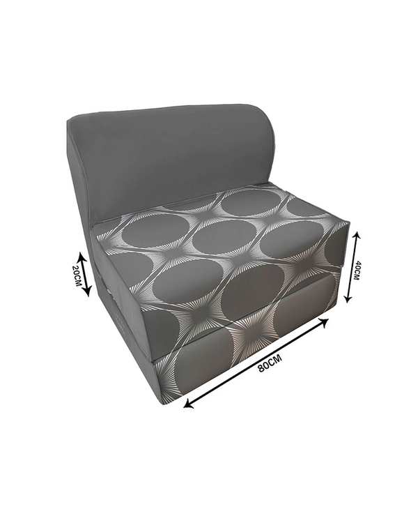 کاناپه تخت شو یک نفره نوپه هوم Nopehome مدل مینیمال دایره کد M1105 - تصویر 3