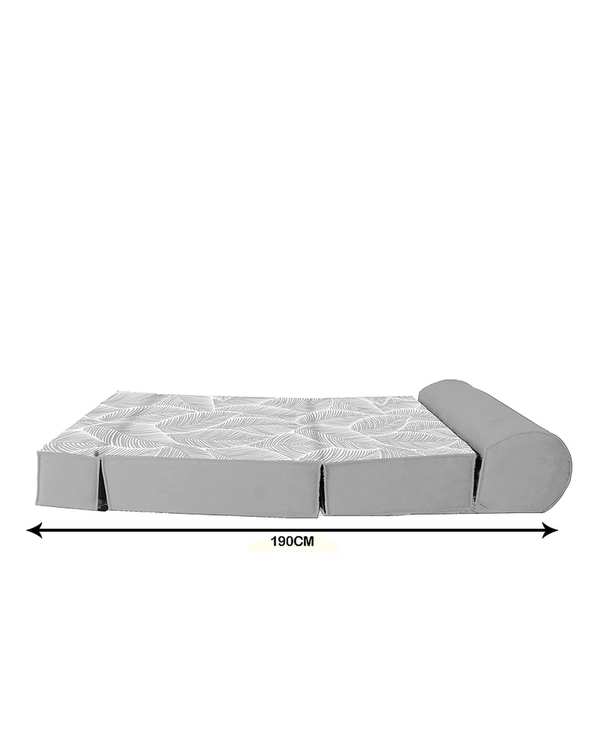 کاناپه تخت شو یک نفره نوپه هوم Nopehome مدل مدرن برگ مینیمال کد M1112 - تصویر 4