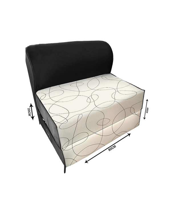 کاناپه تخت شو یک نفره نوپه هوم Nopehome مدل مینیمال کد M1113 - تصویر 4