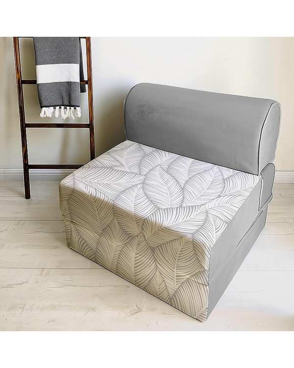 کاناپه تخت شو یک نفره نوپه هوم Nopehome مدل برگ ساده کد M1115