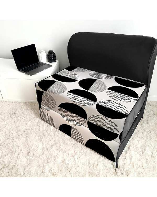 کاناپه تخت شو یک نفره نوپه هوم Nopehome مدل دایره مینیمال کد M1119