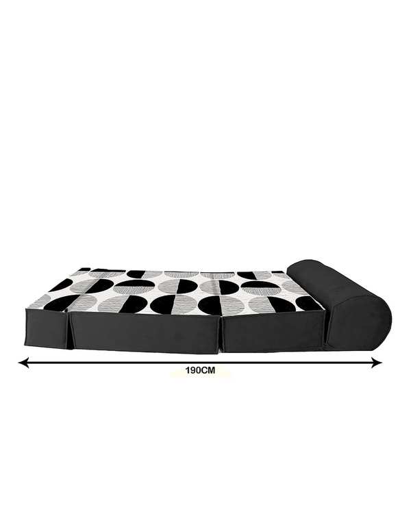 کاناپه تخت شو یک نفره نوپه هوم Nopehome مدل دایره مینیمال کد M1119 - تصویر 3