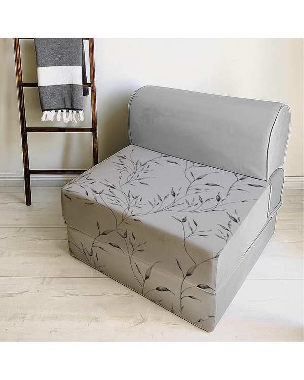 کاناپه تخت شو یک نفره نوپه هوم Nopehome مدل شاخ و برگ مینیمال کد M1126