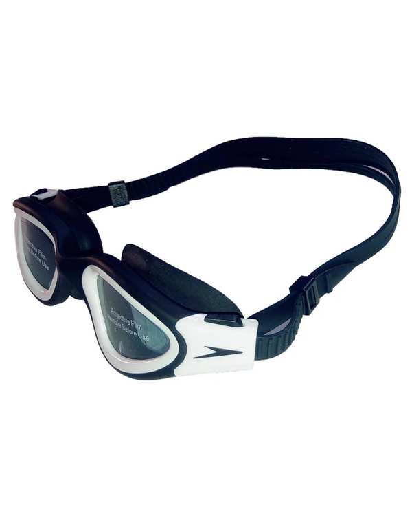 عینک شنا سفید صدفی اسپیدو Speedo مدل Bio Fuse-1220 - تصویر 3