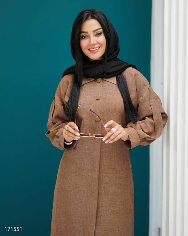 مانتو زنانه مدل ماهرخ السانا Elsana کد 1715