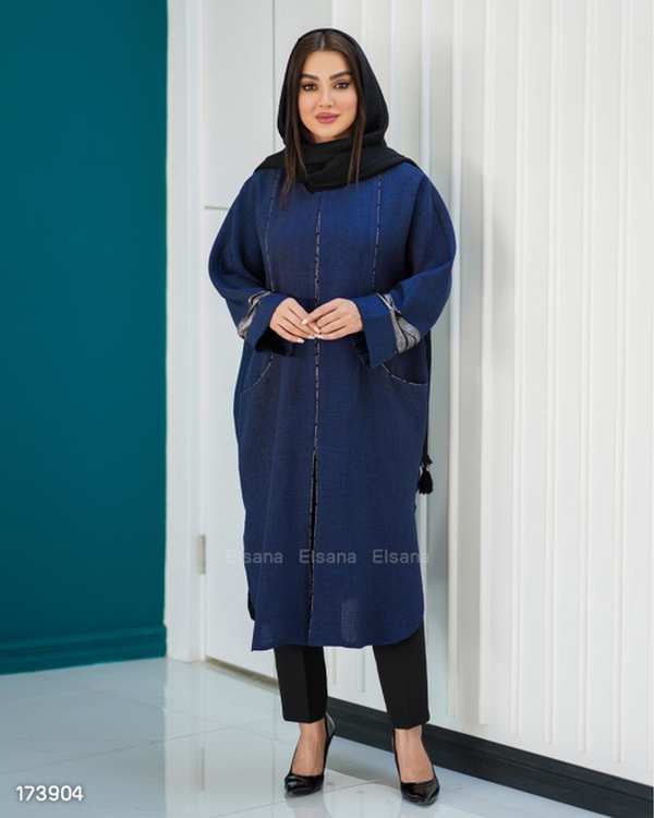 مانتو زنانه مدل پرنگ السانا Elsana کد 1739