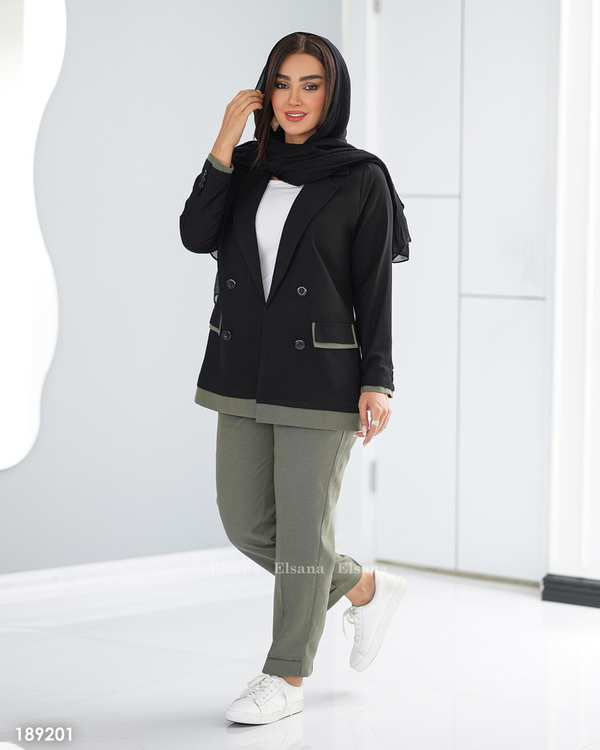 ست کت و شلوار زنانه مدل سونار السانا Elsana کد 1892