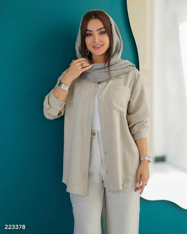 شومیز زنانه مدل پارسان السانا Elsana کد 2233 - تصویر 2