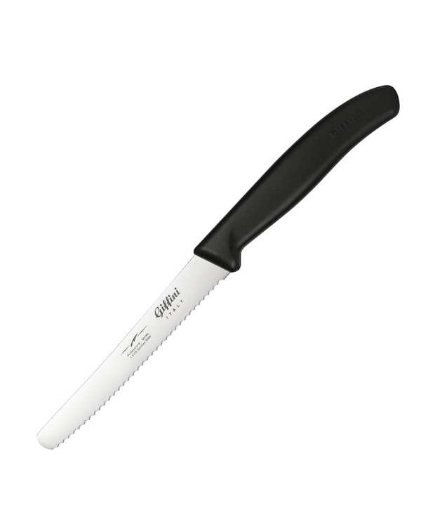 چاقو اره ای آشپزخانه مشکی جی فی نی GIFFINI کد G-R01