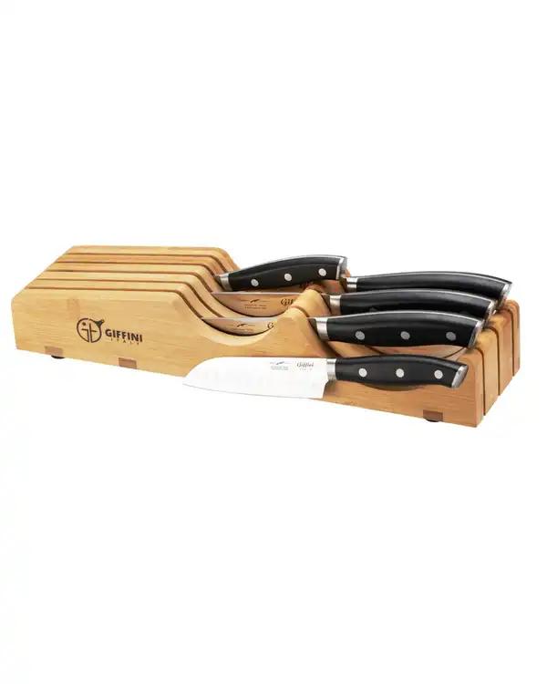 ست چاقو 6 پارچه مشکی جی فی نی GIFFINI مدل G-601T