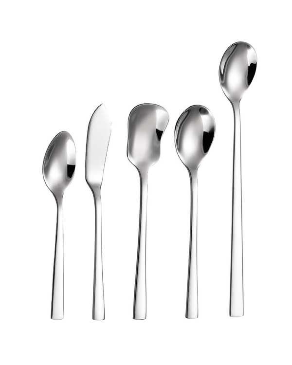 سرویس صبحانه خوری 5 پارچه استیل جی فی نی مدل G-10
