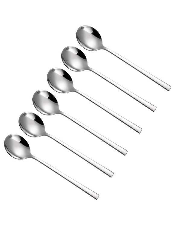 ست قاشق سوپ خوری 6 پارچه 6 نفره استیل جی فی نی GIFFINI مدل G-10