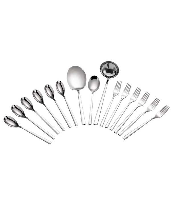 سرویس قاشق و چنگال 15 پارچه 6 نفره استیل جی فی نی GIFFINI مدل G-61