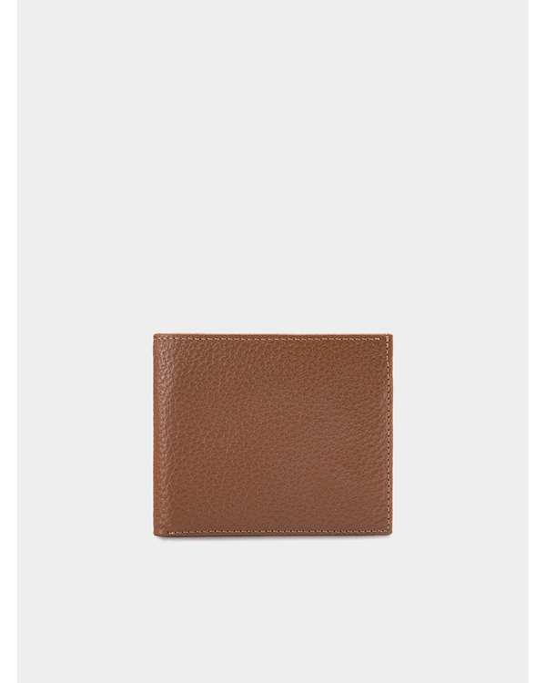 کیف پول و جاکارتی مردانه کیف پول چرم عسلی نوین چرم Novin Charm مدل آرن Fm- PE2667 برند Novin Leather - تصویر 2