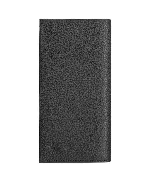 کیف پول چرم مردانه مشکی نوین چرم Novin Charm مدل نویان Pmo- WT2147