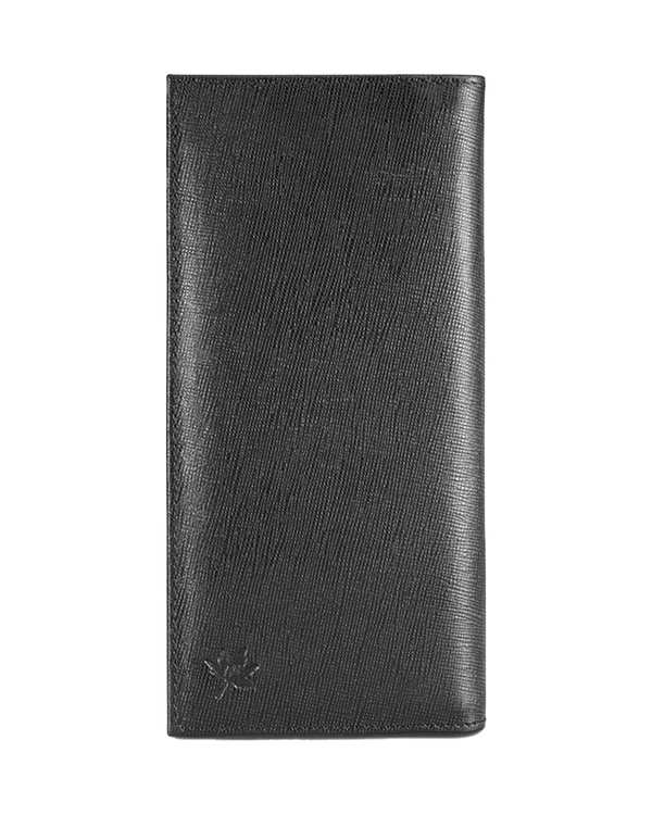 کیف پول چرم مردانه مشکی نوین چرم Novin Charm مدل نویان Pmo- WT2147