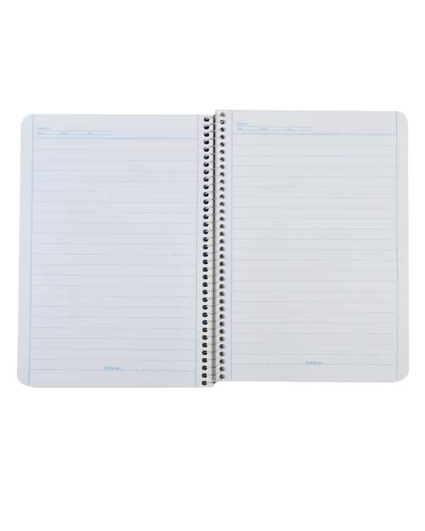 دفتر مشق 50 برگ سیمی بنفش طرح کرومی Kuromi کد 004 - تصویر 3