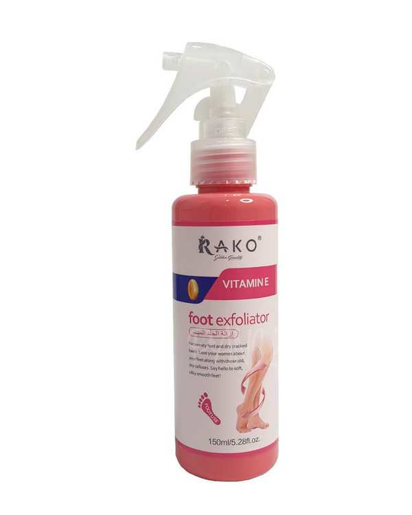 اسپری رفع ترک پا راکو Rako مدل ویتامین E حجم 150ml