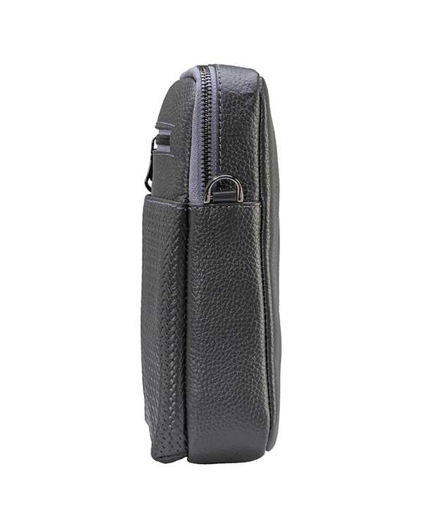 کیف کراس بادی مردانه خاکستری صاد مدل AS8102 - تصویر 3