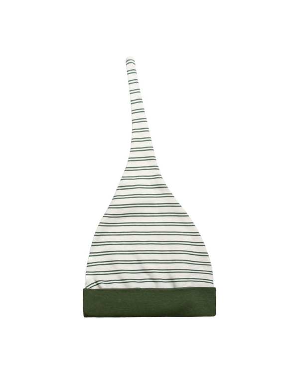 کلاه نوزادی گره ای سفید سبز آدمک Adamak مدل راسو کد 3034000 - تصویر 2