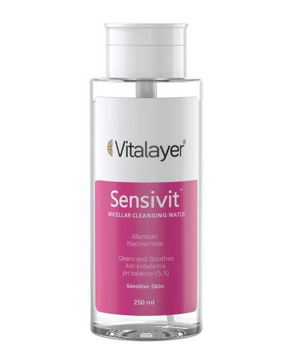 میسلار واتر ویتالیر Vitalayer مدل Sensivit مناسب پوست حساس حجم 250ml