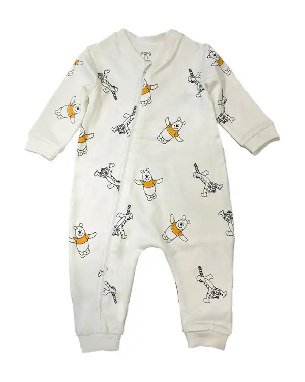 سرهمی نوزادی سفید کیدز پرو Kids pro طرح pooh