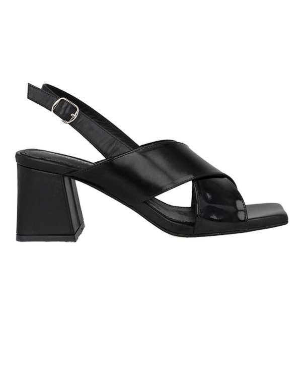 صندل چرم زنانه طبی پاشه بلند برتونیکس Berttonix کد H- 6302