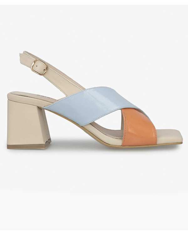 صندل چرم زنانه طبی پاشه بلند برتونیکس Berttonix کد H- 6302