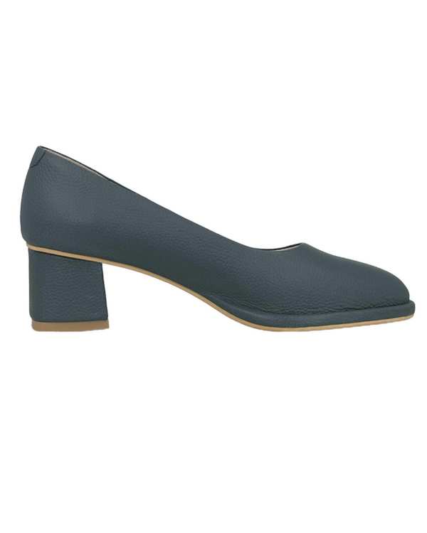 کفش چرم زنانه طبی پاشه بلند سبز برتونیکس Berttonix کد H-4400