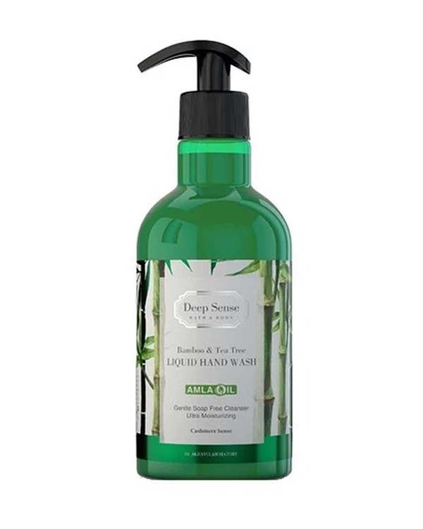 مایع دستشویی کرمی دیپ سنس Deep Sense حاوی عصاره درخت چای و بامبو 400ml