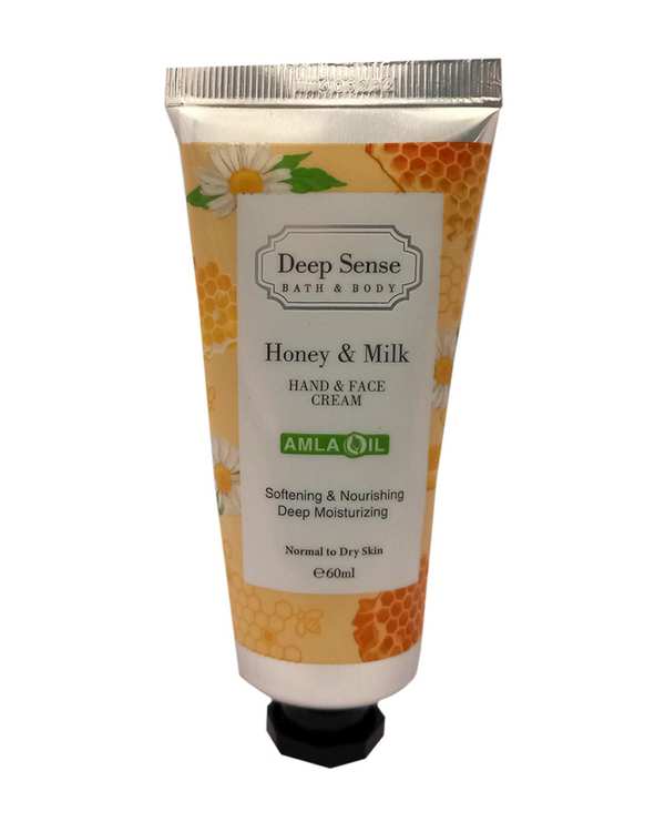 کرم مرطوب کننده دیپ سنس Deep Sense حاوی پروتئین شیر و عصاره عسل 60ml