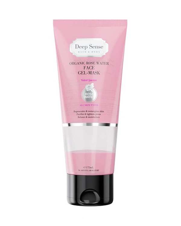 ژل ماسک مرطوب کننده صورت دیپ سنس Deep Sense حاوی عصاره گلاب 225ml