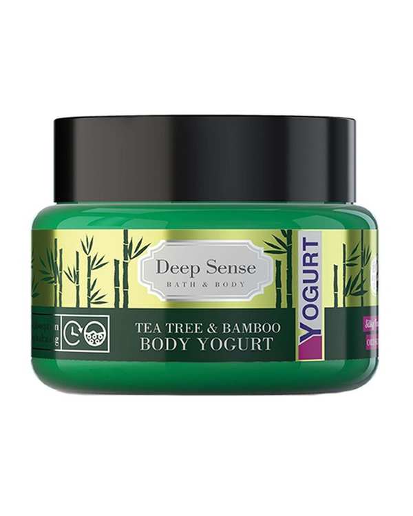 کرم ژل آبرسان بدن دیپ سنس Deep Sense مناسب پوست چرب حاوی عصاره بامبو و روغن درخت چای 250ml