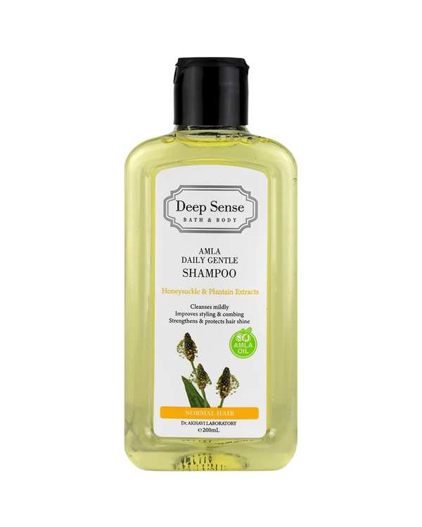 شامپو روزانه دیپ سنس Deep Sense مناسب موهای معمولی حاوی روغن آملا حجم 200ml