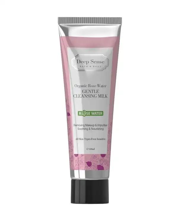 شیر پاک کن دیپ سنس Deep Sense حاوی عصاره گلاب مناسب انواع پوست حجم 100ml