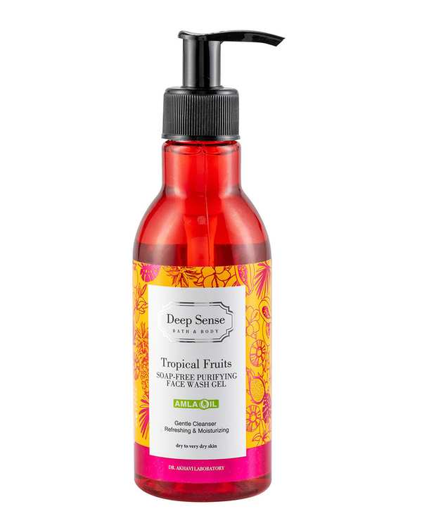 ژل شستشوی صورت تروپیکال دیپ سنس Deep Sense مناسب پوست خشک و خیلی خشک 250ml