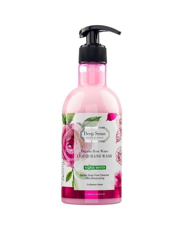 مایع دستشویی کرمی گلاب دیپ سنس Deep Sense حجم 400ml