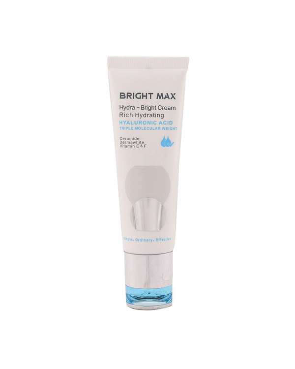کرم آبرسان برایت مکس Bright Max سری هیدرا برایت مدل Rich Hydrating حجم 50ml