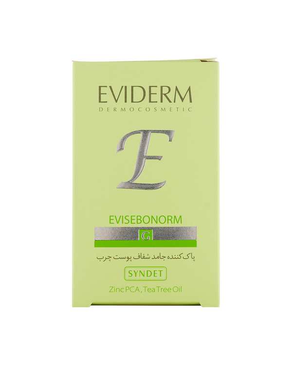 پن پاک کننده و روشن کننده پوست اویدرم Eviderm مناسب پوست چرب حجم 100 گرم