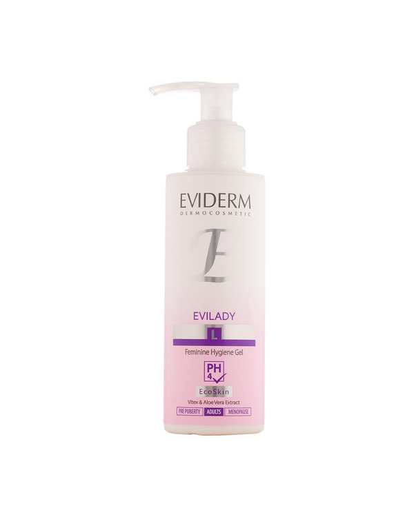 ژل بهداشتی اویدرم Eviderm مناسب برای بانوان بعد از دوران بلوغ حجم 150ml