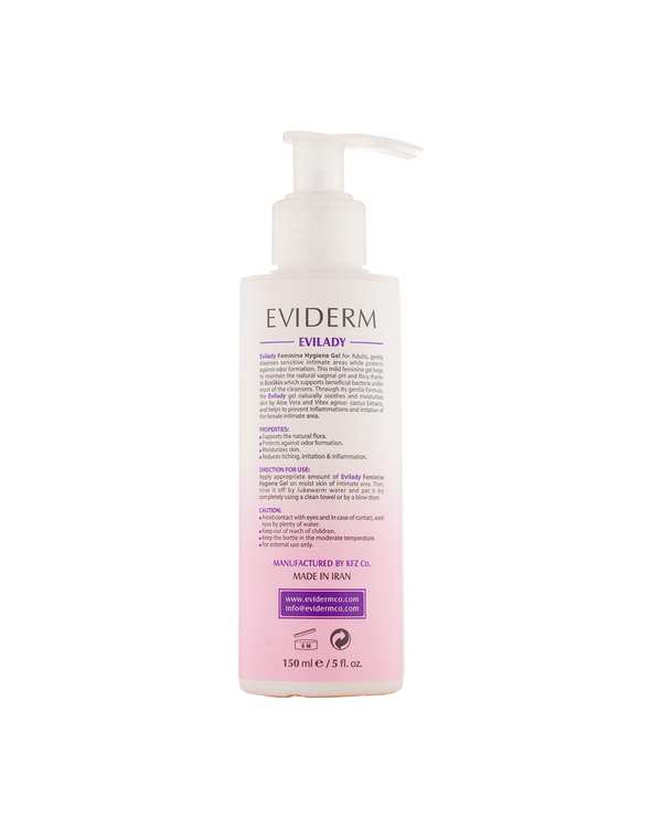 ژل بهداشتی اویدرم Eviderm مناسب برای بانوان بعد از دوران بلوغ حجم 150ml - تصویر 2