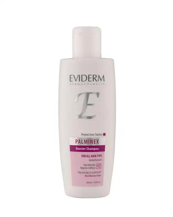 شامپو تقویت کننده اویدرم Eviderm مناسب انواع مو حاوی عصاره های گیاهی حجم 250ml