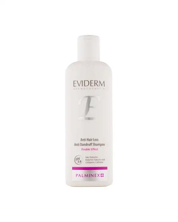 شامپو ضد شوره و تقویت کننده مو اویدرم Eviderm مدل پالمینکس پلاس حجم 200ml