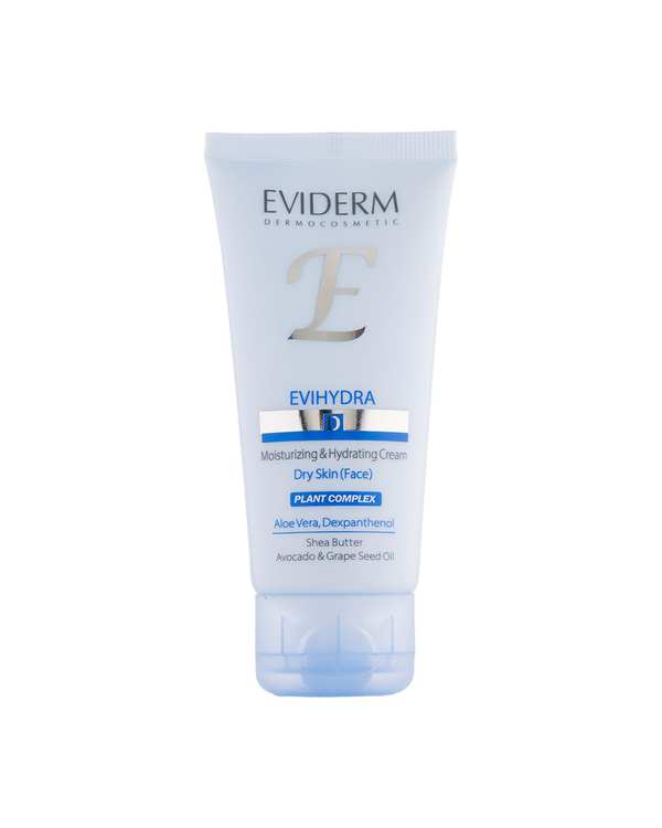 کرم مرطوب کننده و آبرسان صورت اویدرم Eviderm مناسب پوست خشک 50ml