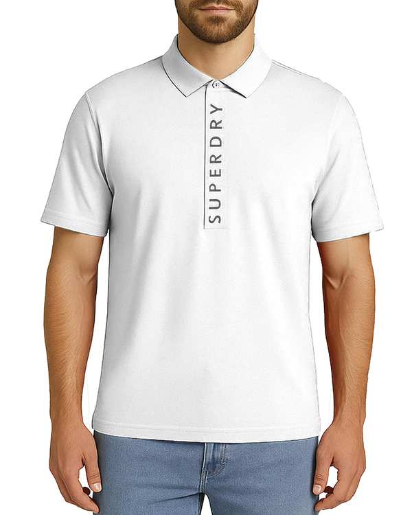 پولوشرت مردانه سفید سوپرداری superdry کد M11S53502C