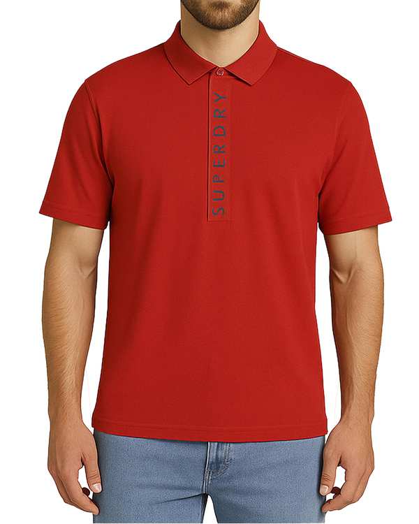 پولوشرت مردانه قرمز سوپرداری superdry کد M11S53502C