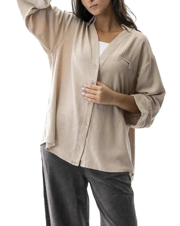 شومیز زنانه کرم آر ان اس RNS کد 11272451