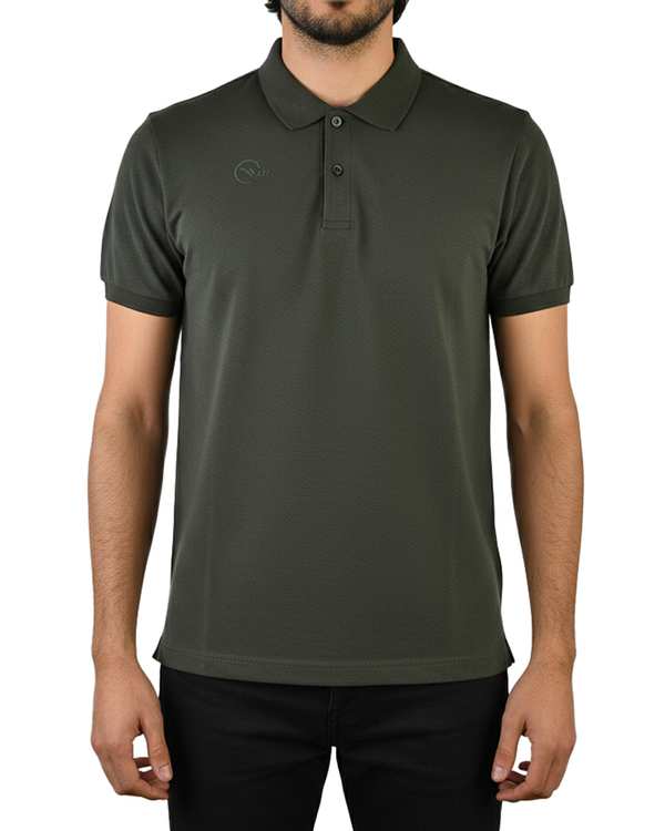پولوشرت مردانه سبز یشمی تکنیک پلاس 07 کد TS-172-YA