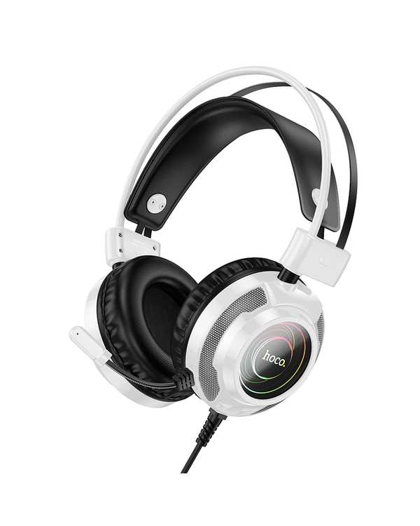 هدفون گیمینگ سفید هوکو hoco مدل W110