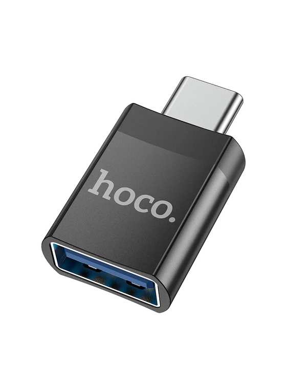 مبدل USB-C TO USB3.0 OTG مشکی هوکو hoco مدل UA17
